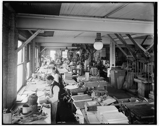 Bindery, Richmond & Backus Co., Detroit, Mich.