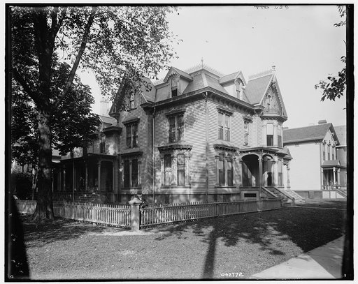 Mrs. Hubbard's residence, corner Second and Joy, Detroit, Mich.