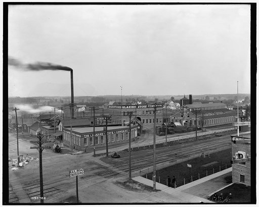 Glazier Stove Company, general view, Chelsea, Mich.