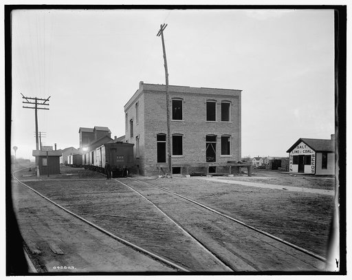 Glazier Stove Company, an adjacent building, Chelsea, Mich.