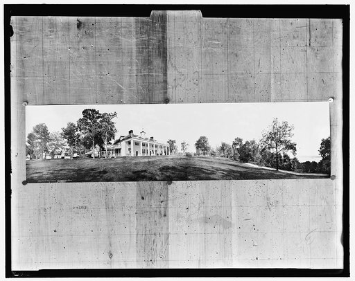Mount Vernon, Virginia, the home of Washington
