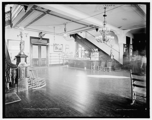 The Lobby, Hotel Kaaterskill, Catskill Mountains, N.Y.