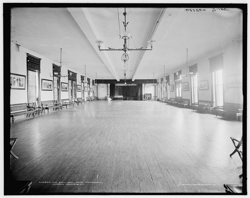 The Ball room, Hotel Kaaterskill, Catskill Mountains, N.Y.