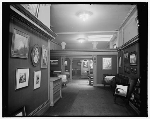 Interior of Detroit Photographic Company, 229 Fifth Avenue, New York City