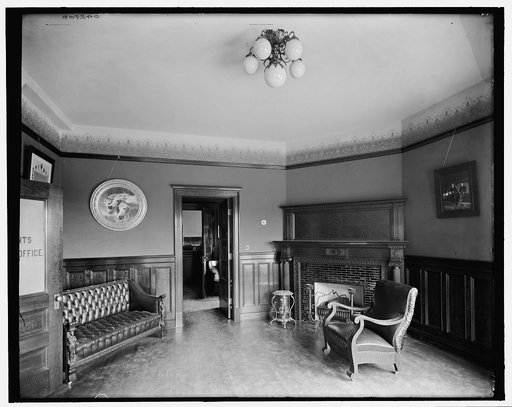 Glazier Stove Company, president's room, Chelsea, Mich.
