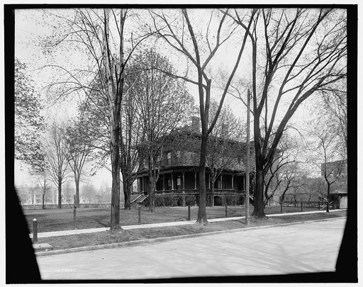 Residence of Mrs. H.C. Parke, exterior view, Detroit, Mich.