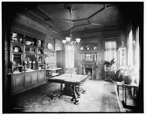 Residence of Mrs. H.C. Parke, dining room, Detroit, Mich.