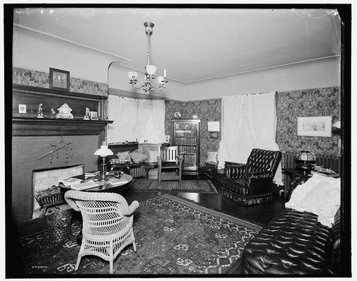 Residence of Albert E. Silk, reception room, Detroit, Mich.