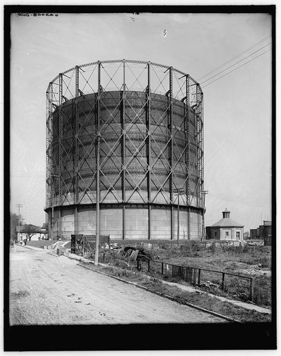 Gas tank, Detroit City Gas Company, Detroit, Mich.