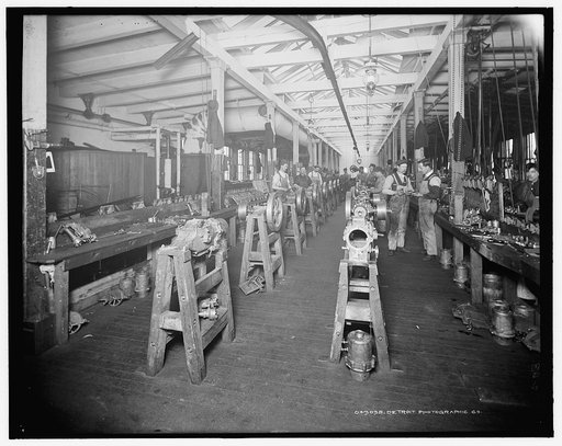 Assembling room, Leland & Faulconer Manufacturing Co., Detroit, Mich.