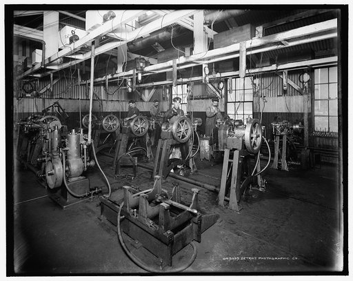 The testing room, Leland & Faulconer Manufacturing Co., Detroit, Mich.
