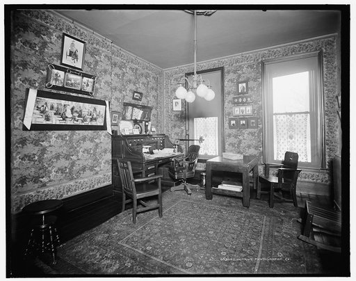 Mr. Raemick's office, Whitney Warner Publishing Co., Detroit, Mich.