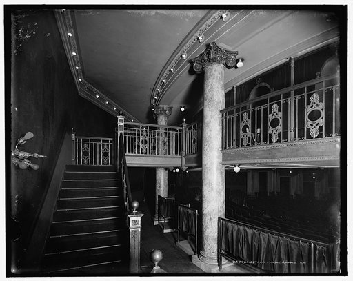 The Foyer, Temple Theatre, Detroit, Mich.