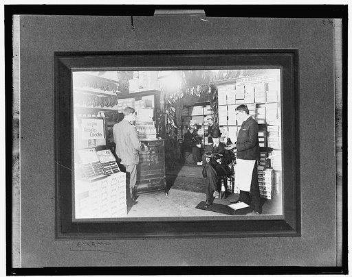 Boots & shoes, Stuarts Limited, Leicester, Eng.