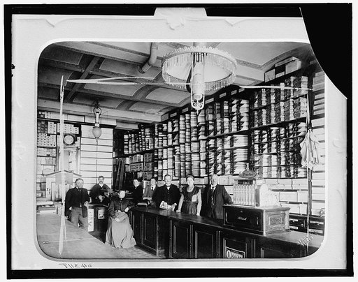 Dry goods store, Frz. Jany, Sopron, Ungaria