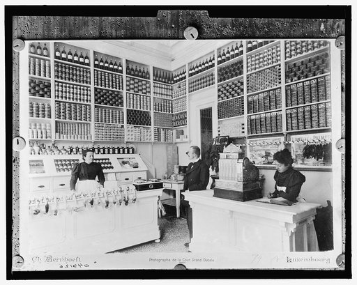 Grocery store, Luxembourg