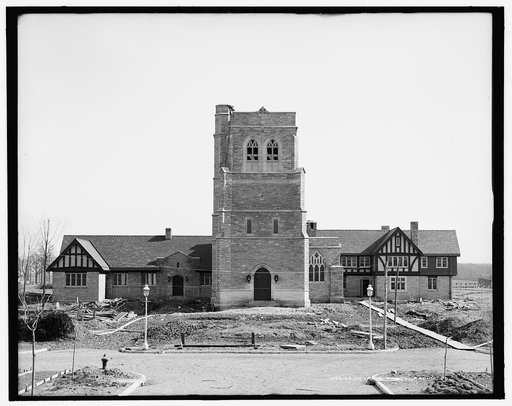 St. Mary's Episcopal Church, front view, Walkerville, Canada