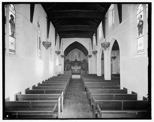 Interior, St. Mary's Church, Walkerville, Ont.