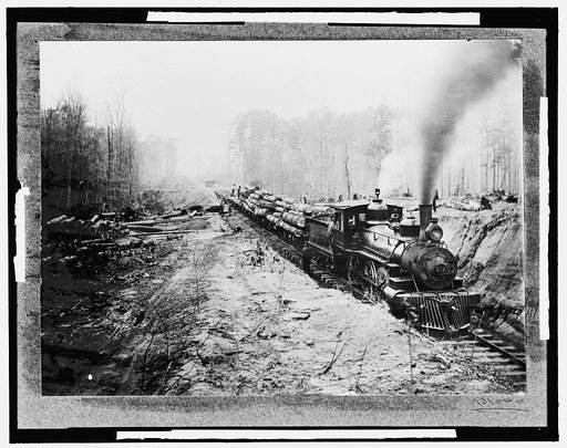 Logging railroad, Keystone Lumber Company