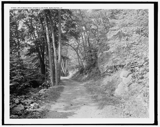 Split Rock Road, Ethan Allen Park, Burlington, Vt.