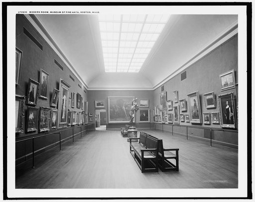 Modern room, Museum of Fine Arts, Boston, Mass.