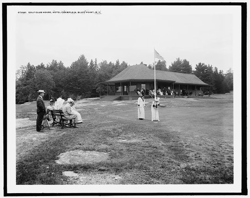 Golf club house, Hotel Champlain, Bluff Point, N.Y.