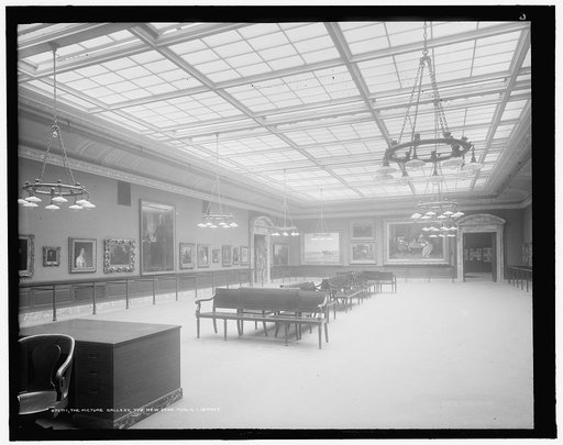 The Picture gallery, the New York Public Library