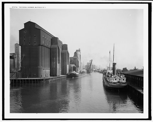 The Canal harbor, Buffalo, N.Y.
