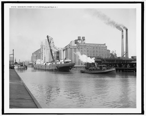 Washburn-Crosby Co.'s flour mills, Buffalo, N.Y.