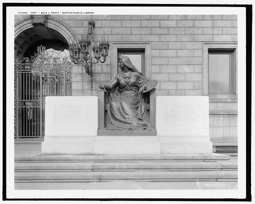 Art, Bela L. Pratt, Boston Public Library