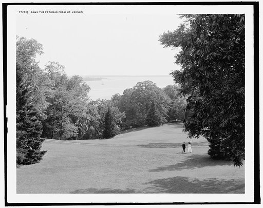 Down the Potomac from  Mt. Vernon