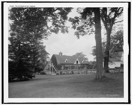 The Old barn at Mt. Vernon