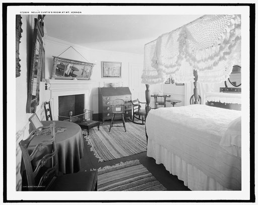 Nellie [i.e. Nelly] Custis's room at Mt. Vernon