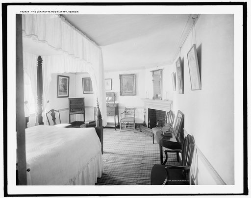 The Lafayette room at Mt. Vernon