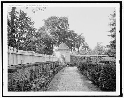 Little school room in the garden at Mt. Vernon