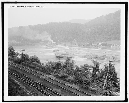 Kanawha Falls, New River canyon, W. Va.