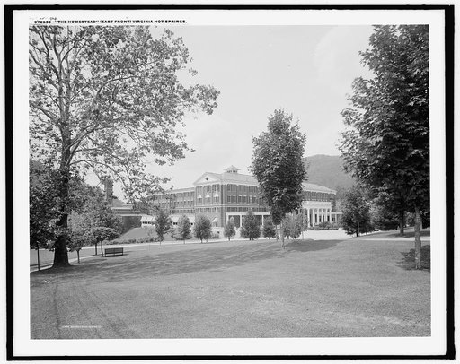 The Homestead (east front), Virginia Hot Springs