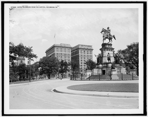 Hotel Richmond from the Capitol, Richmond, Va.