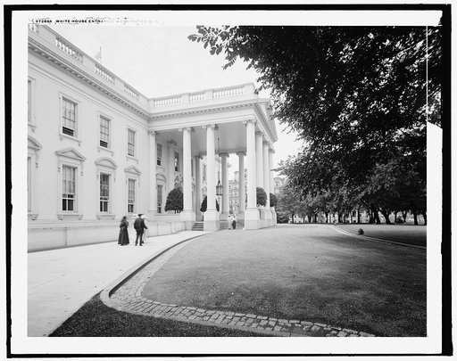 White House entrance, Washington, D.C.