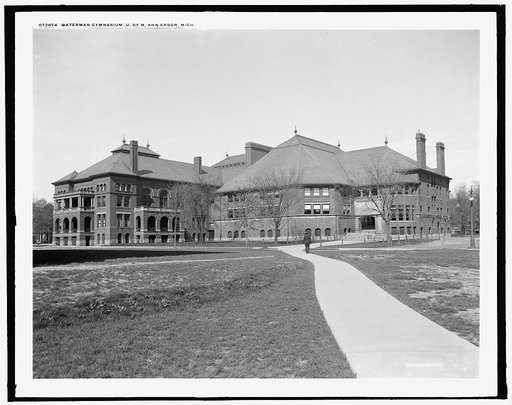 Waterman Gymnasium, U. of M. [i.e. University of Michigan], Ann Arbor, Mich.