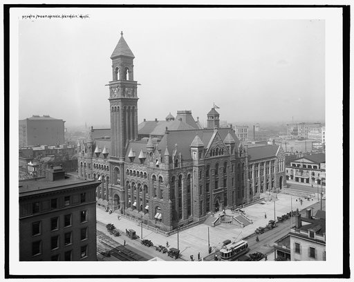 Post office, Detroit, Mich.