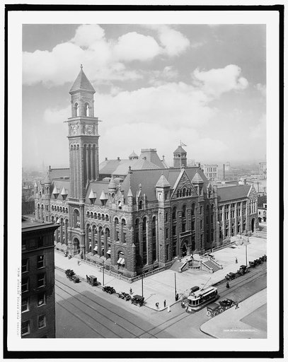 Post office, Detroit, Mich.