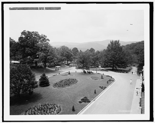 White Sulphur Springs, W. Va., the south lawn