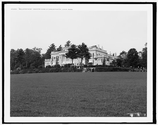 Bellefontaine, country home of Giraud Foster, Lenox, Mass.