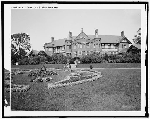 Blantyre, home of R.W. Patterson [i.e. Robert W. Paterson], Lenox, Mass.
