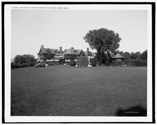 Elm Court, country home of W.D. [i.e. William Douglas] Sloane, Lenox, Mass.