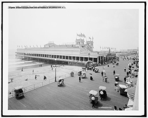 Steeplechase Pier and Boardwalk, Atlantic City, N.J.