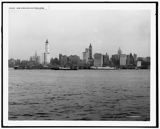 New York skyline from Jersey