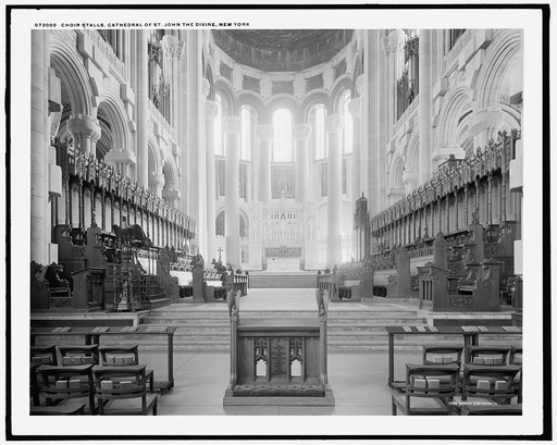 Choir stalls, Cathedral of St. John the Divine, New York
