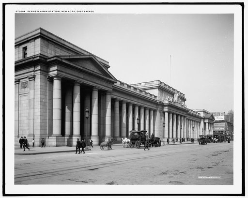 Pennsylvania Station, New York, east facade